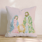 O_ Holy Night Throw Pillow - Hillcroft Home