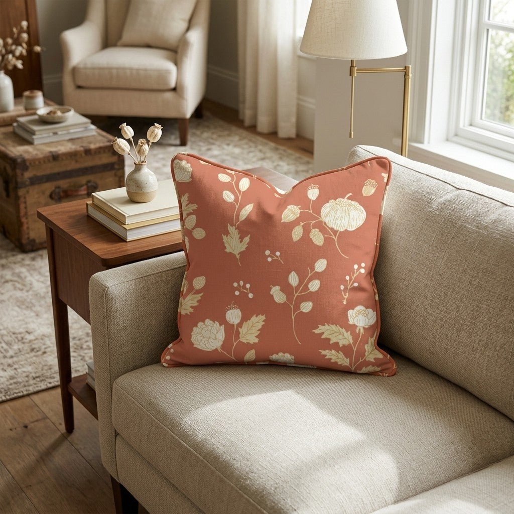 Oak & Amber Throw Pillow - Hillcroft Home