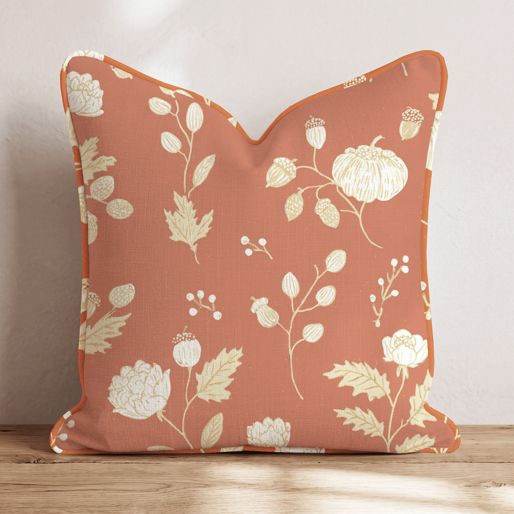 Oak & Amber Throw Pillow - Hillcroft Home