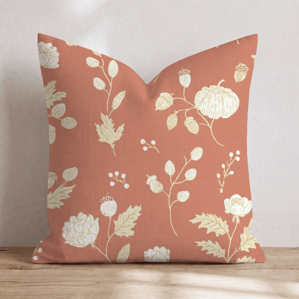 Oak & Amber Throw Pillow - Hillcroft Home