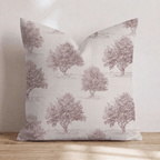 Oak Grove Toile Throw Pillow - Hillcroft Home
