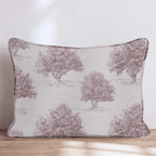 Oak Grove Toile Throw Pillow - Hillcroft Home