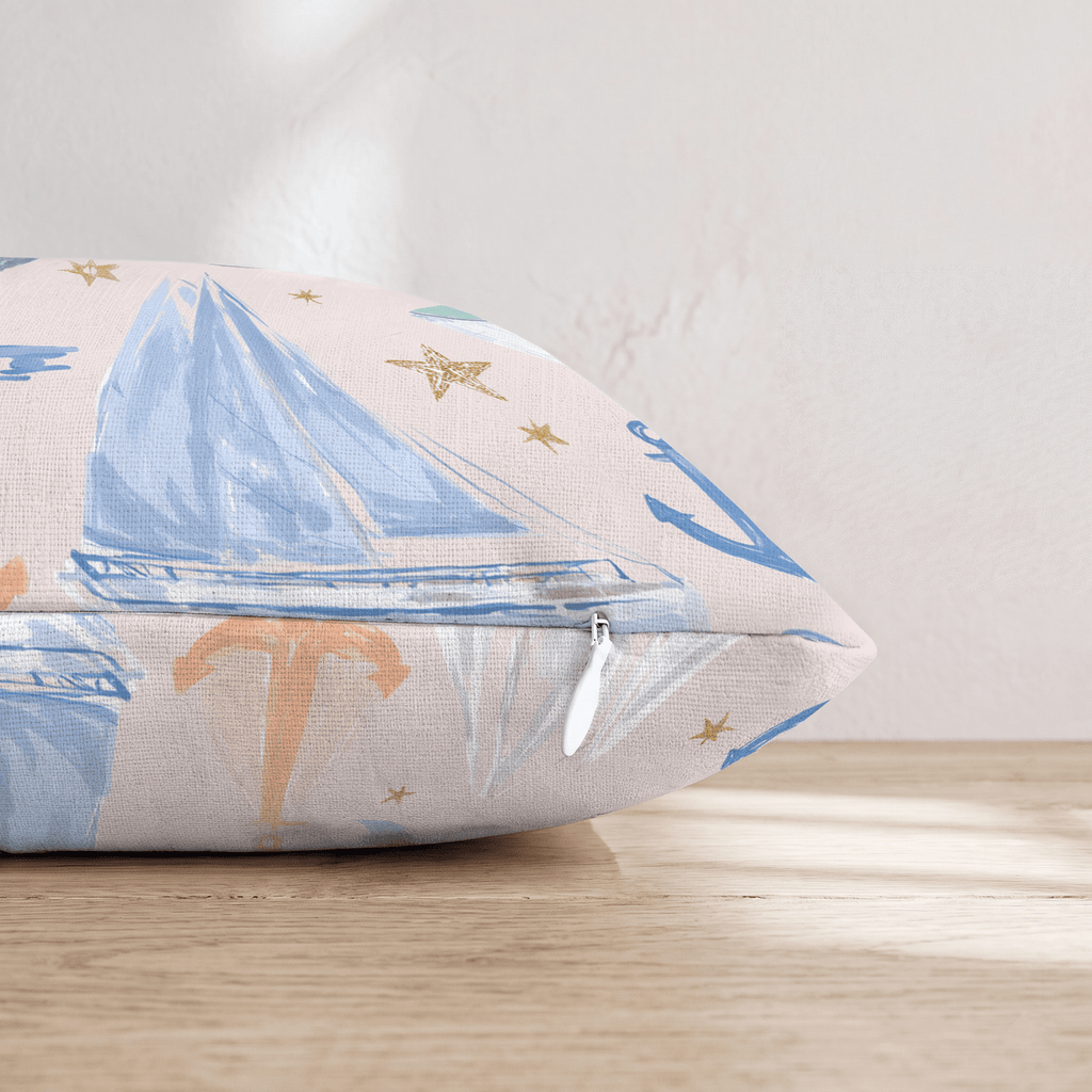 Ocean Explorer Throw Pillow - Hillcroft Home