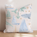 Ocean Explorer Throw Pillow - Hillcroft Home