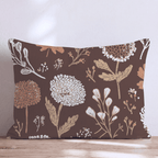 October Blooms Throw Pillow - Hillcroft Home