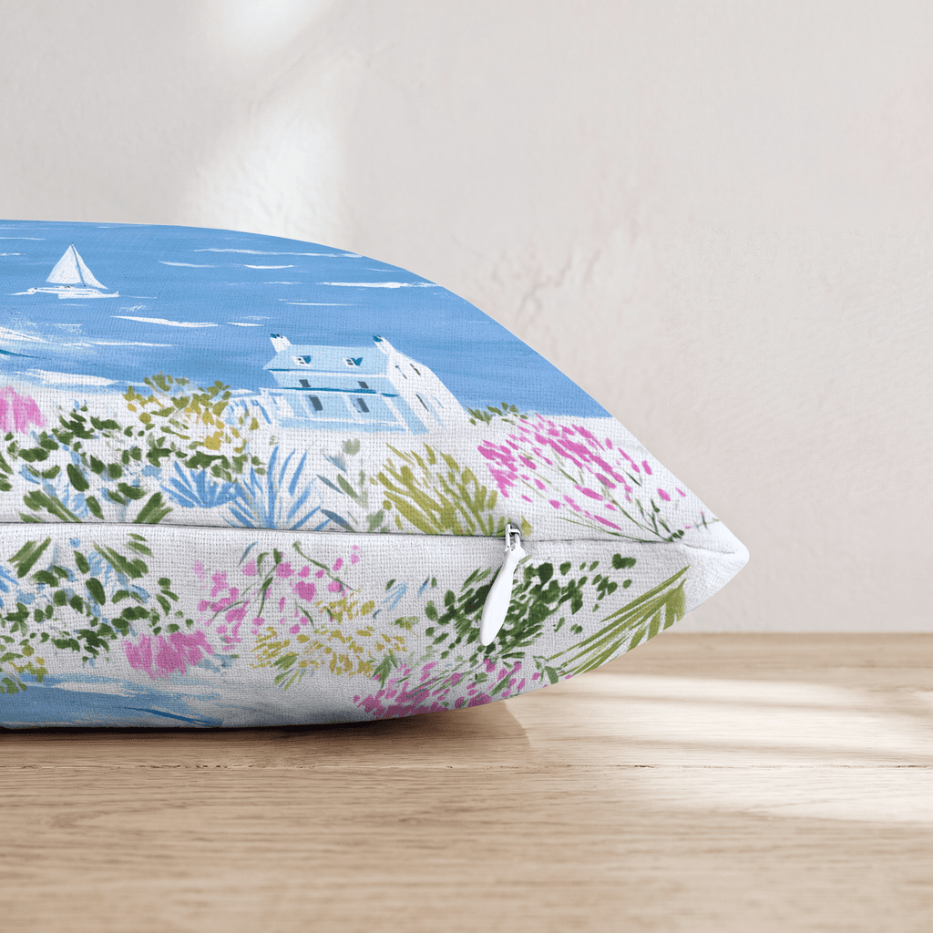 Off the Coast Throw Pillow - Hillcroft Home