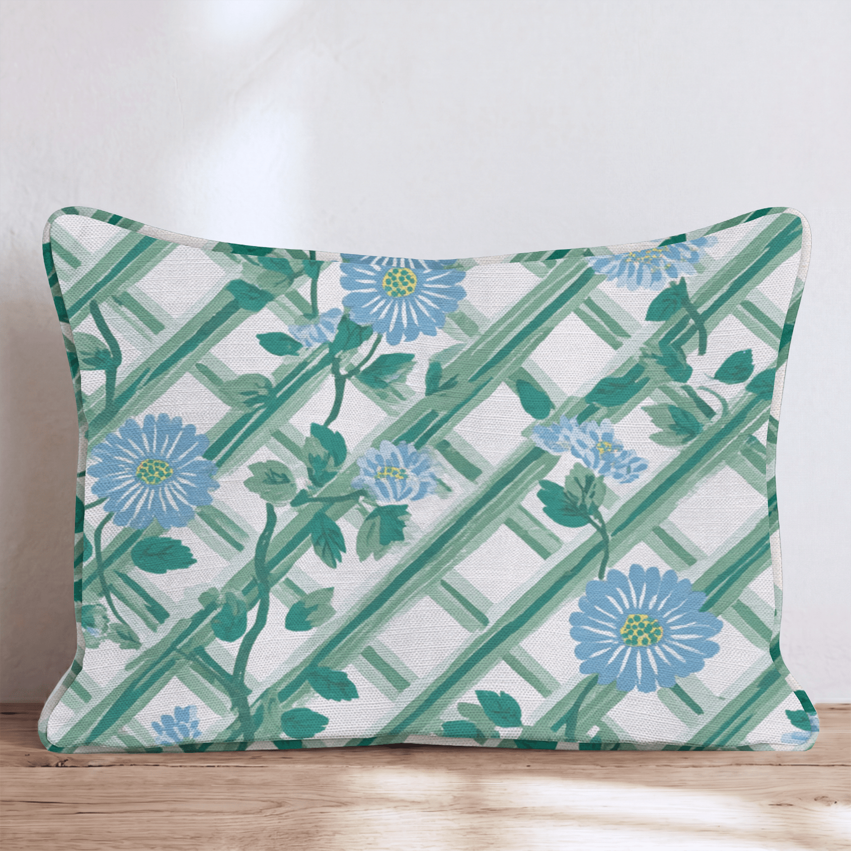 Off White Graphic Throw Pillow - Hillcroft Home