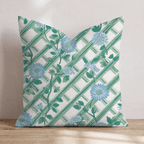 Off White Graphic Throw Pillow - Hillcroft Home