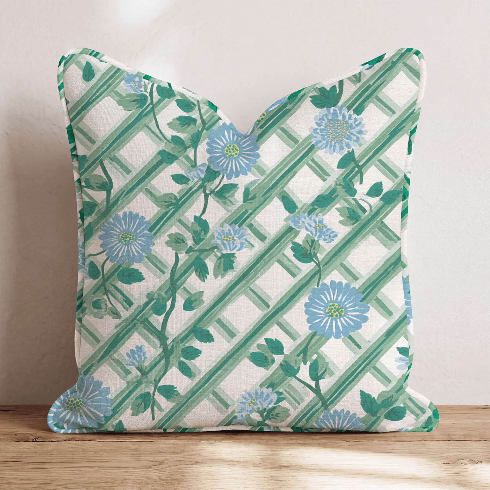 Off White Graphic Throw Pillow - Hillcroft Home