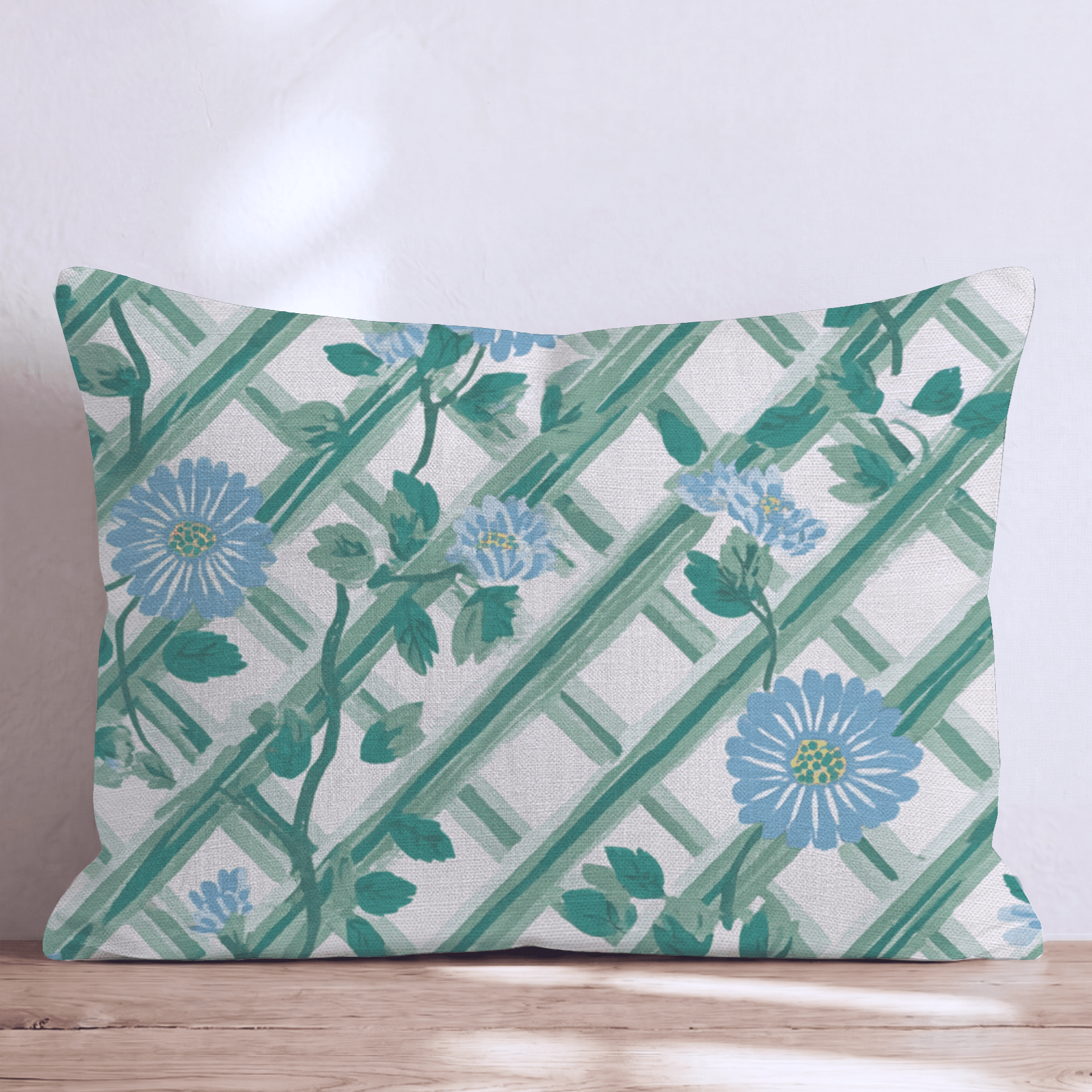 Off White Graphic Throw Pillow - Hillcroft Home