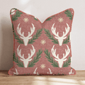 Oh Deer, It's Christmas Throw Pillow throw pillow - Hillcroft Home