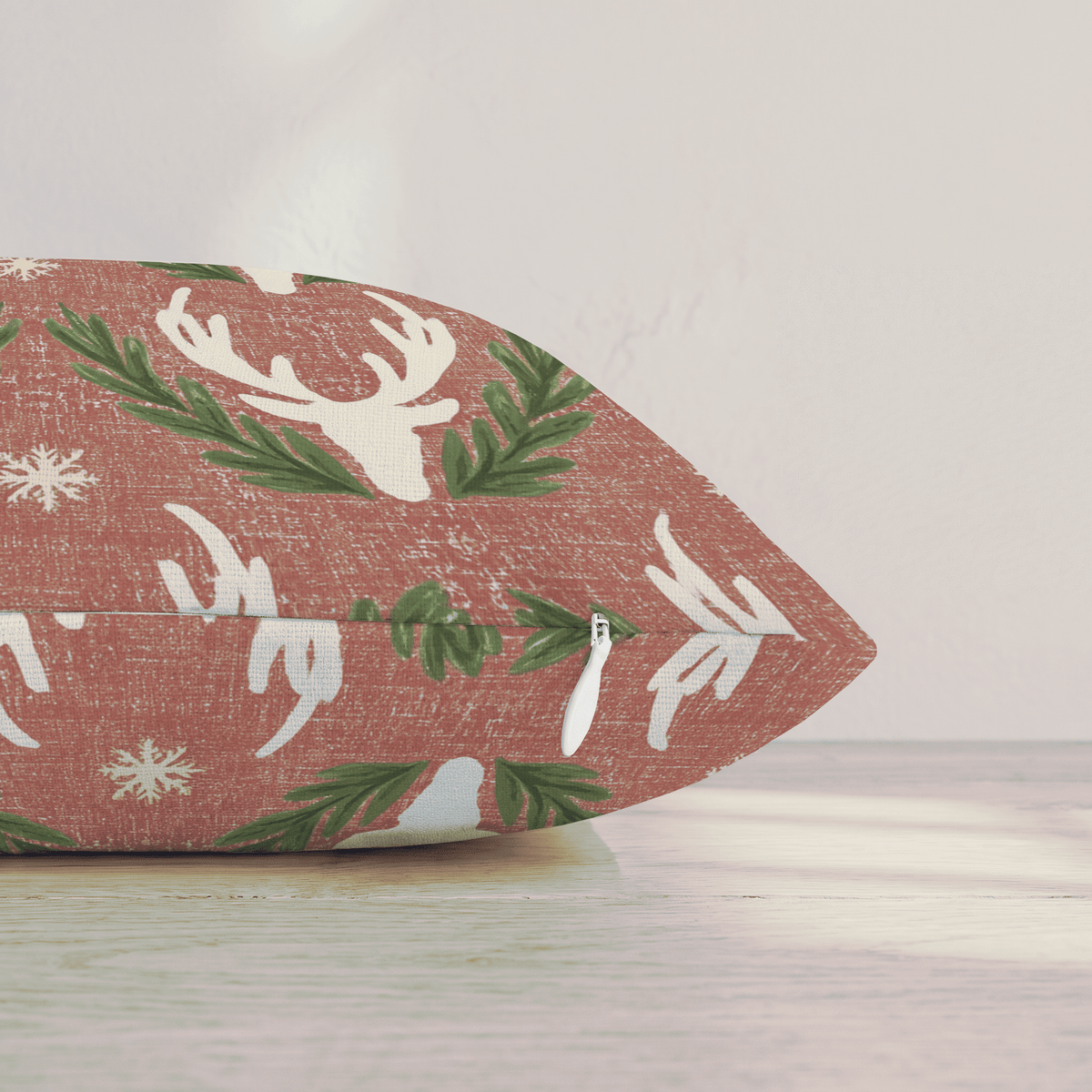 Oh Deer, It's Christmas Throw Pillow throw pillow - Hillcroft Home