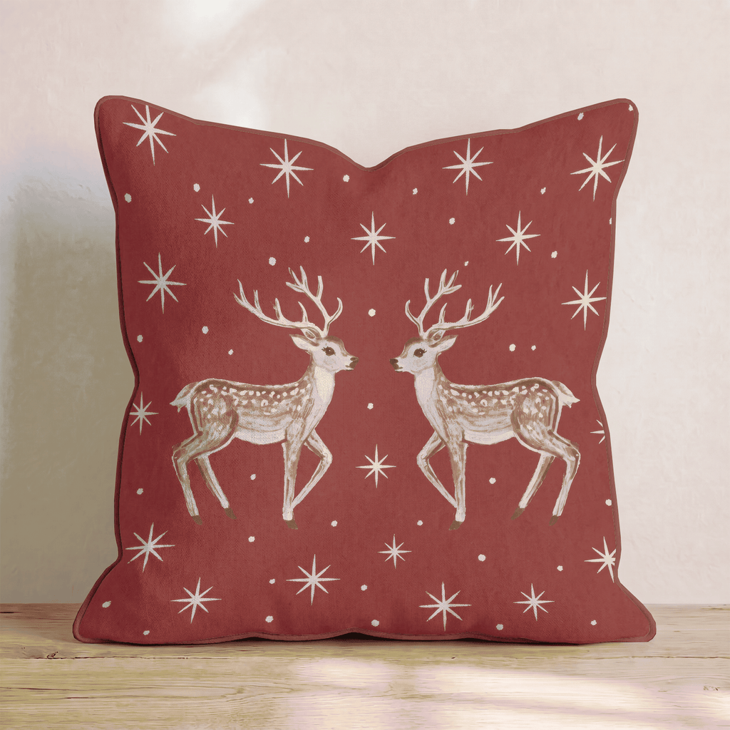 Oh Deer! Throw Pillow throw pillow - Hillcroft Home