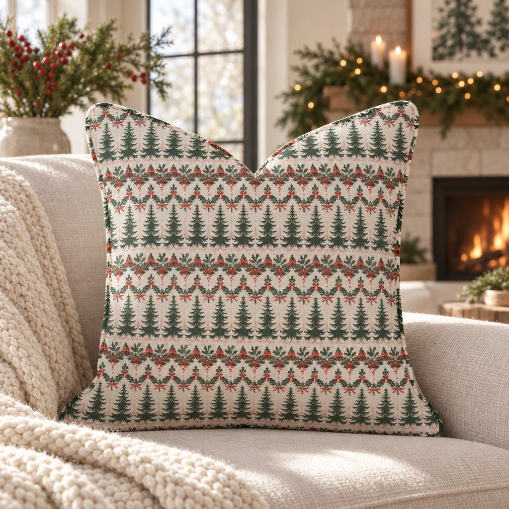 Oh, Vintage Tree Throw Pillow throw pillow - Hillcroft Home