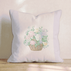 Old Basket Throw Pillow - Hillcroft Home