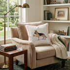 Old Fashion German Shepherd Throw Pillow - Hillcroft Home
