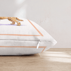 Old Fashion Goldendoodle Throw Pillow - Hillcroft Home