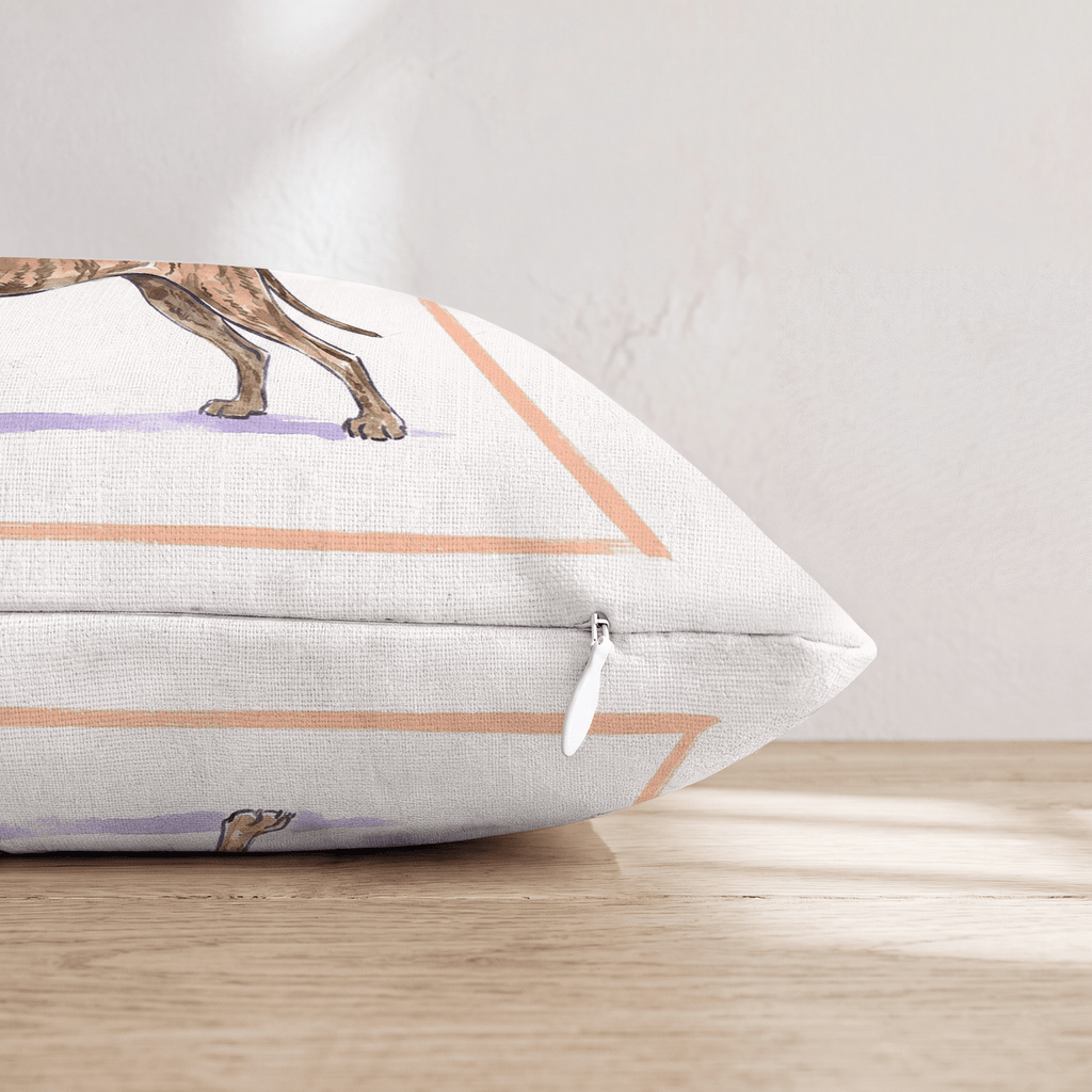 Old Fashion Great Dane Throw Pillow - Hillcroft Home