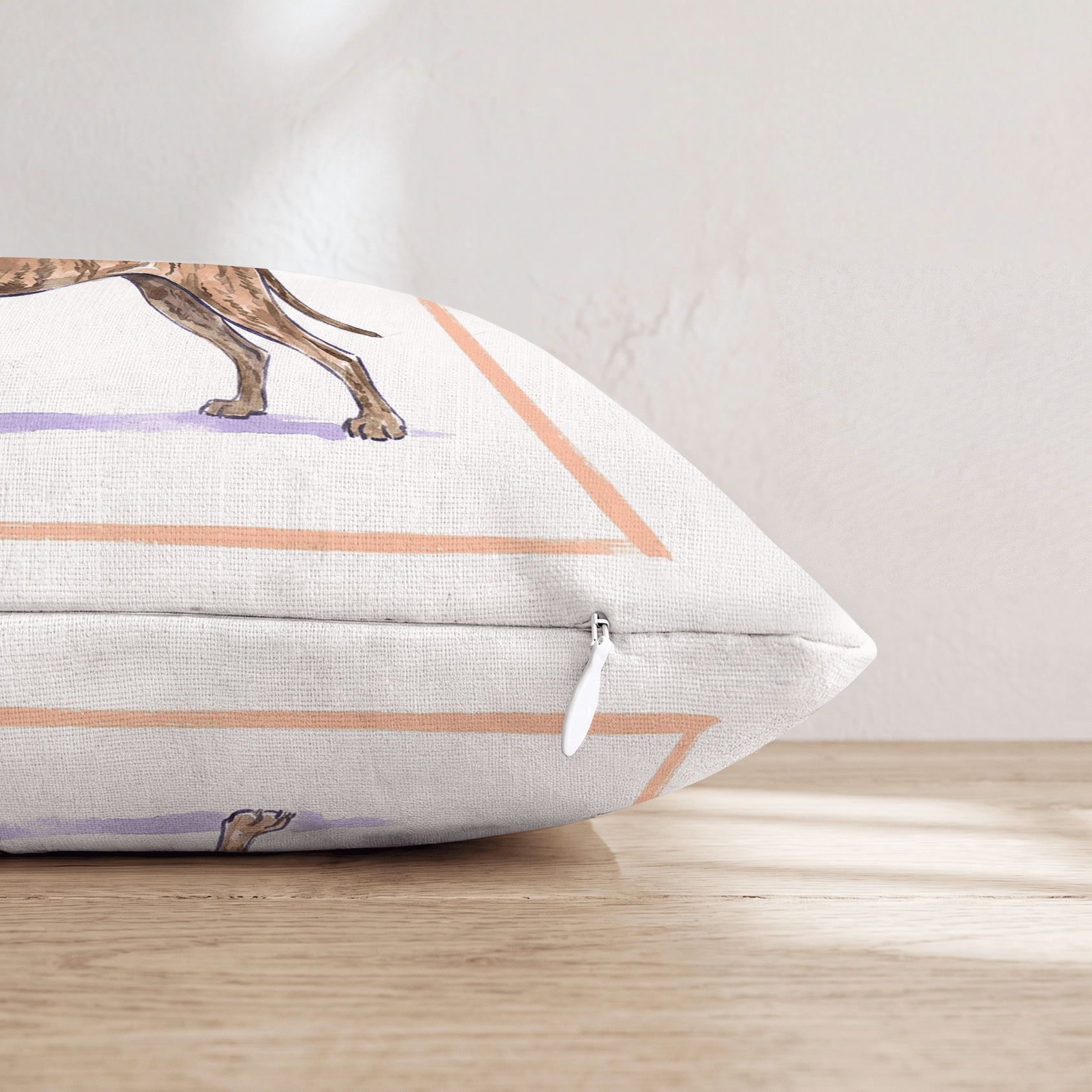 Old Fashion Great Dane Throw Pillow - Hillcroft Home
