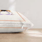 Old Fashioned Beagle Throw Pillow - Hillcroft Home