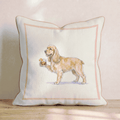 Old Fashioned Cocker Spaniel Throw Pillow - Hillcroft Home