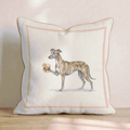Old Fashioned Greyhound Throw Pillow - Hillcroft Home