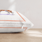 Old Fashioned Saint Bernard Throw Pillow - Hillcroft Home