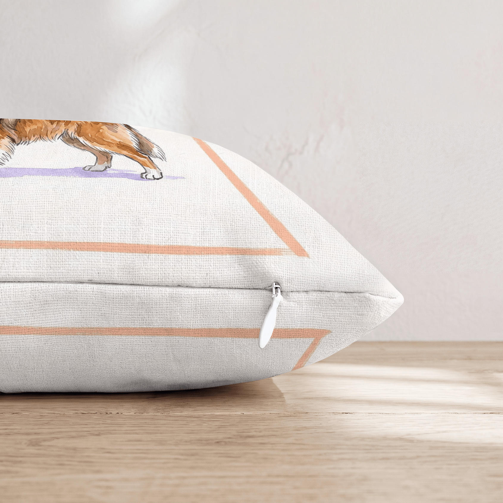 Old Fashioned Sheltie Throw Pillow - Hillcroft Home