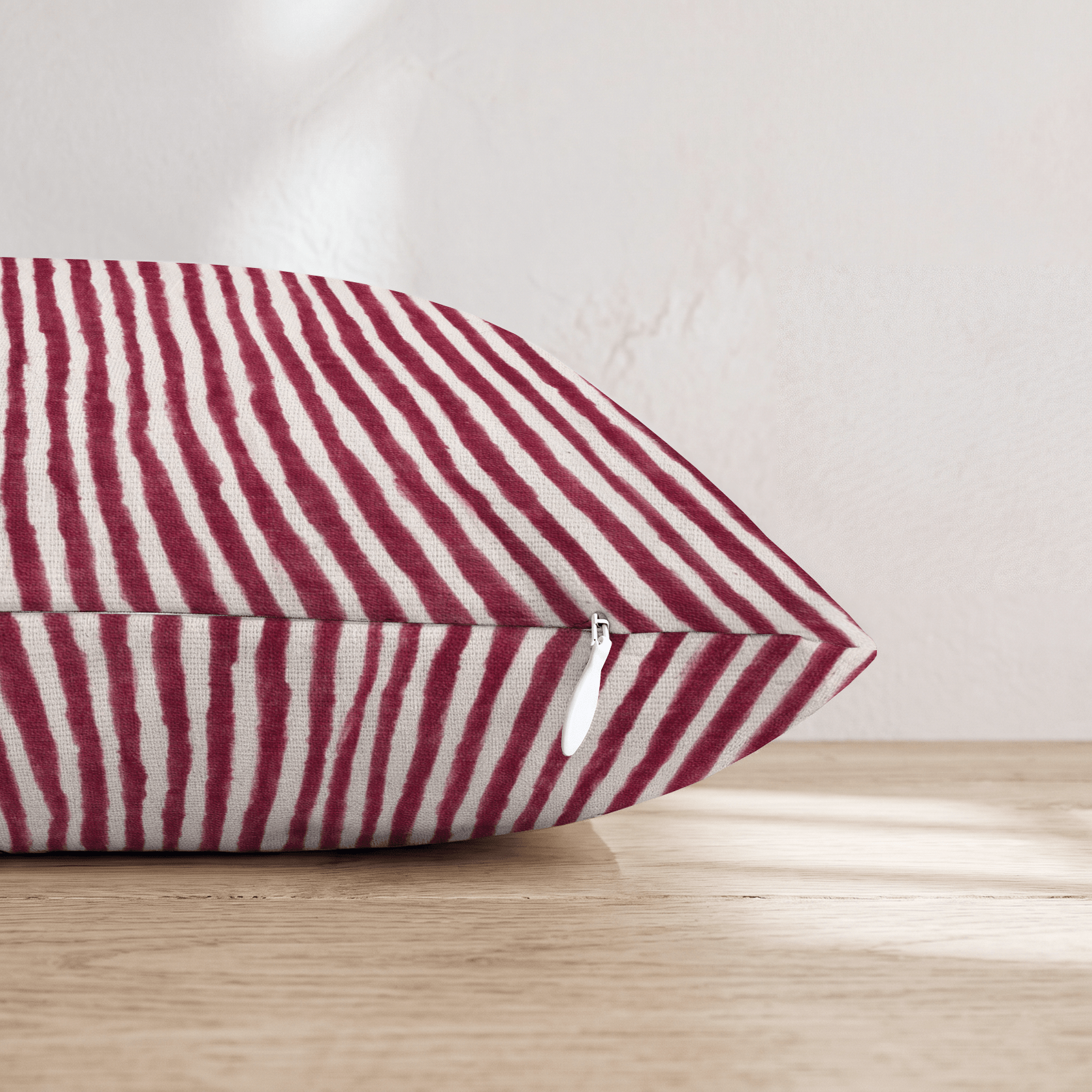 Old Red Band Throw Pillow - Hillcroft Home