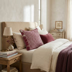 Old Red Band Throw Pillow - Hillcroft Home
