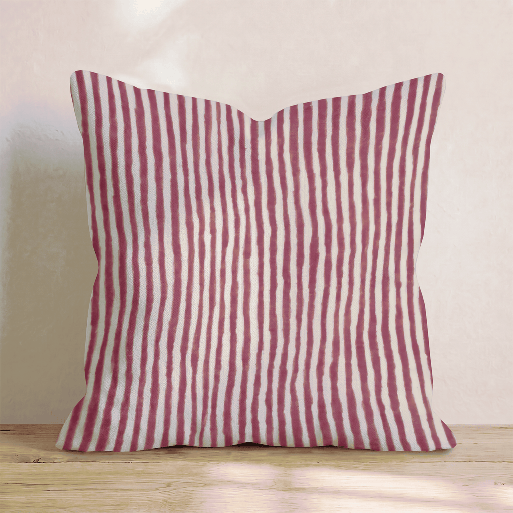 Old Red Band Throw Pillow - Hillcroft Home