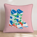 Old School Alpine Throw Pillow - Hillcroft Home