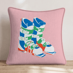 Old School Alpine Throw Pillow - Hillcroft Home