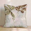 Olive & Brown Botanical Throw Pillow throw pillow - Hillcroft Home