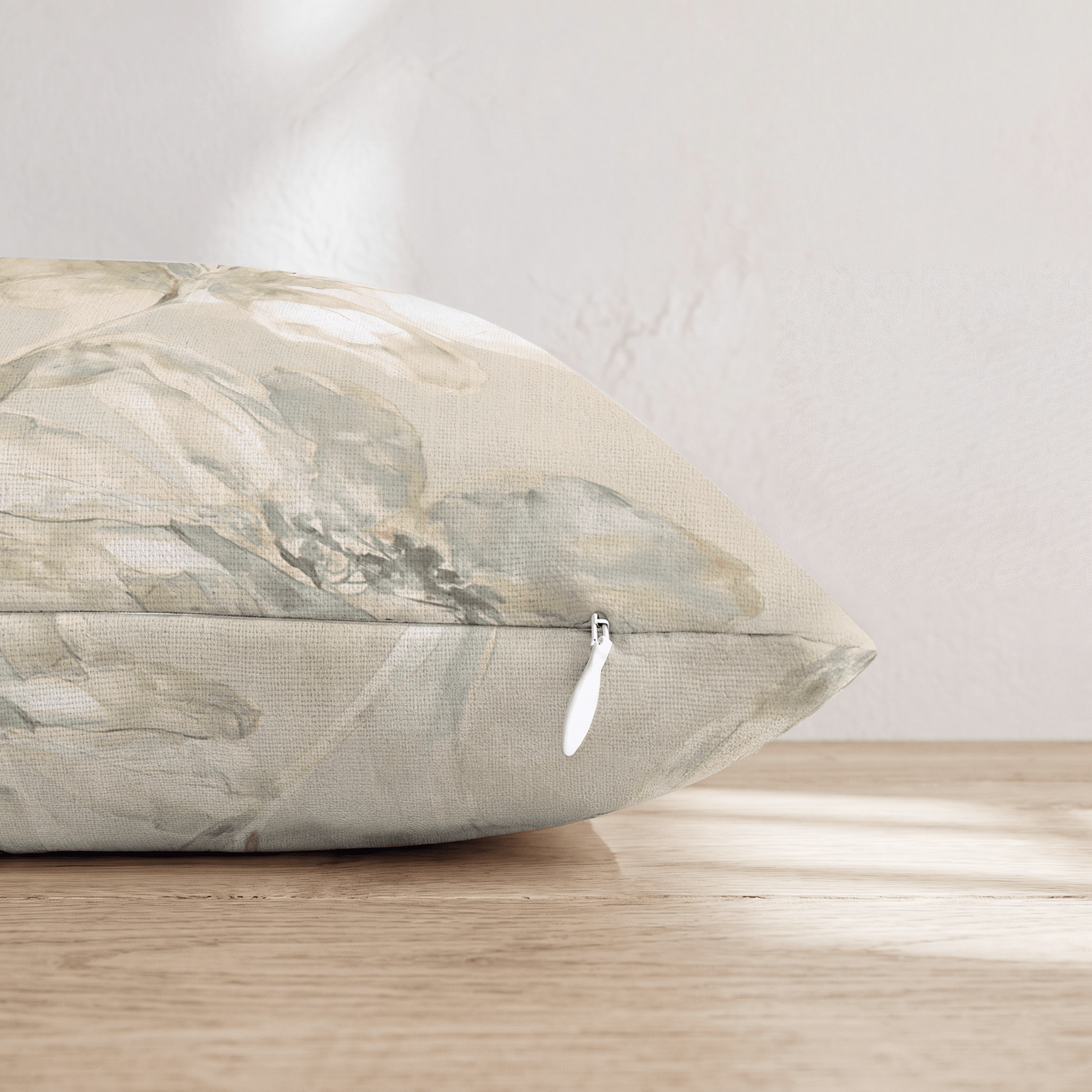 Olive & Brown Botanical Throw Pillow throw pillow - Hillcroft Home