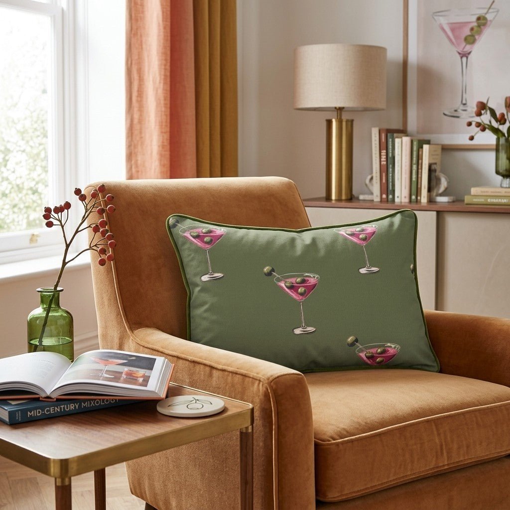 Olive or Twist Throw Pillow - Hillcroft Home
