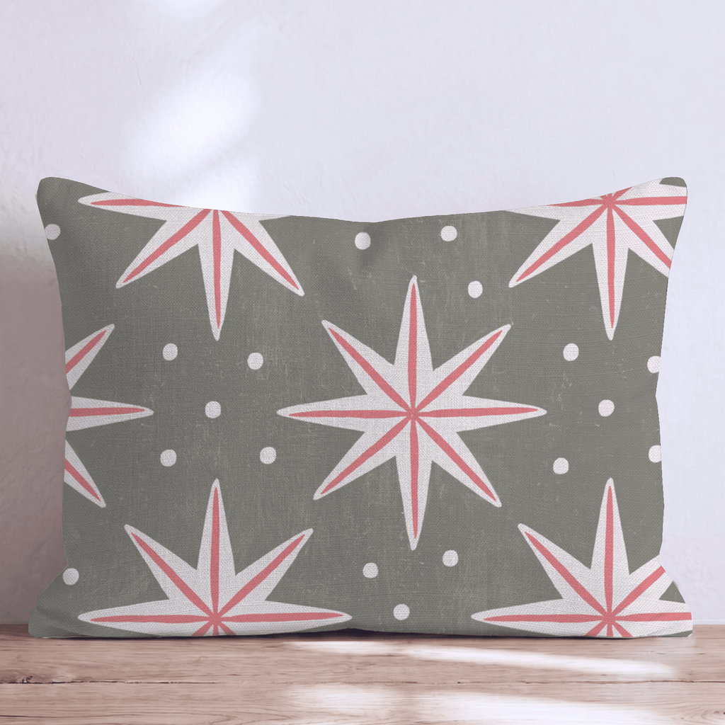 Olive Starlight Throw Pillow throw pillow - Hillcroft Home