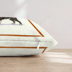 On Tap Boston Terrier Throw Pillow - Hillcroft Home