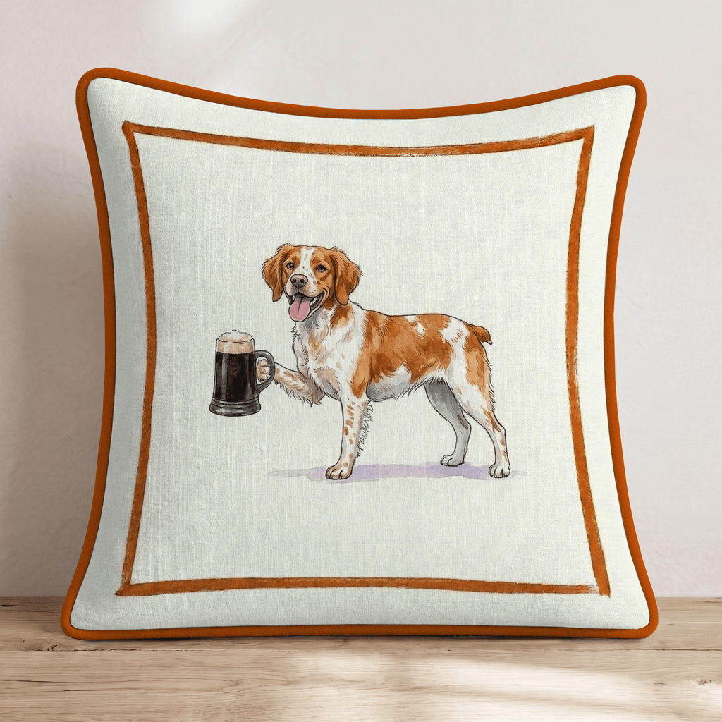 On Tap Brittany Throw Pillow - Hillcroft Home