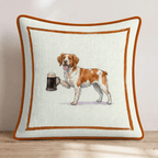 On Tap Brittany Throw Pillow - Hillcroft Home