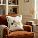 On Tap Cocker Spaniel Throw Pillow - Hillcroft Home
