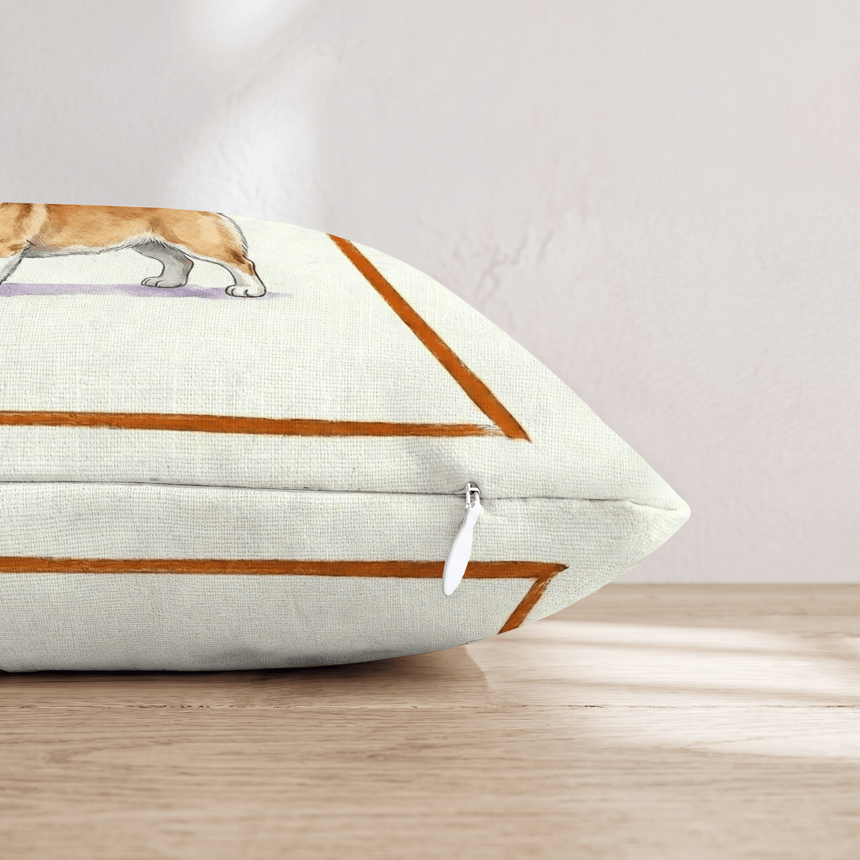 On Tap Corgi Throw Pillow - Hillcroft Home