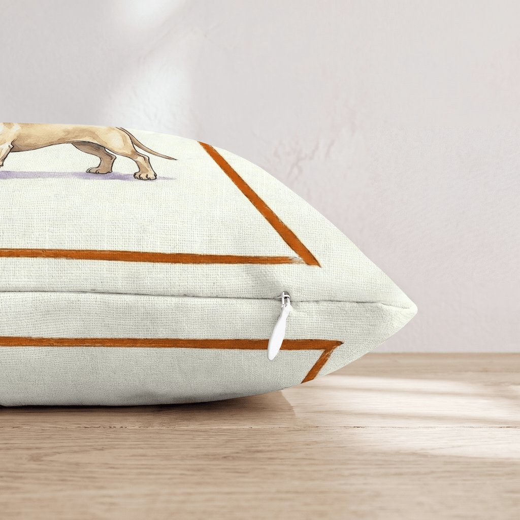 On Tap Dachshund Throw Pillow - Hillcroft Home