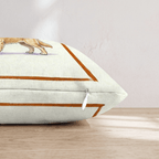 On Tap Golden Retriever Throw Pillow - Hillcroft Home