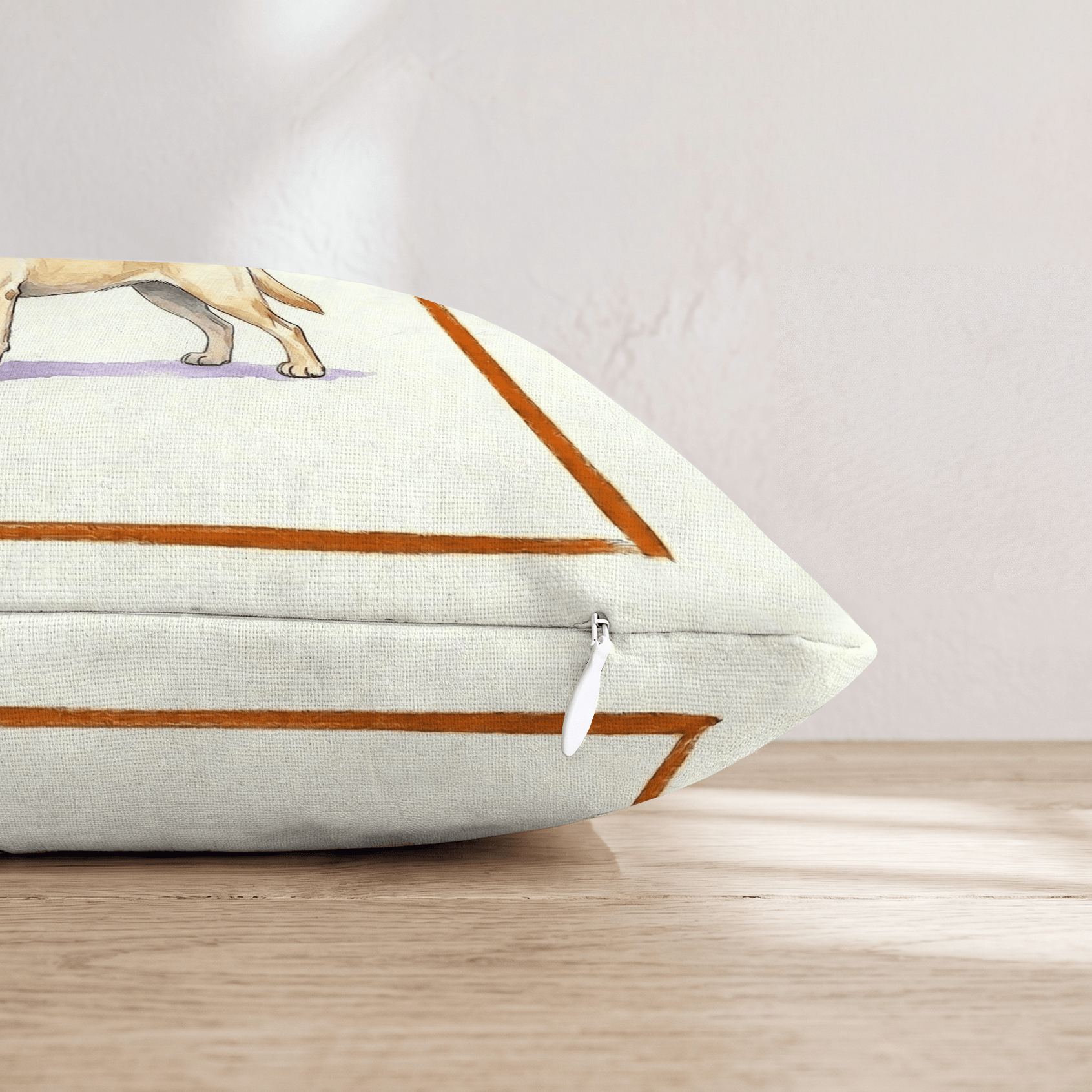 On Tap Lab Throw Pillow - Hillcroft Home