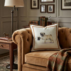 On Tap Pug Throw Pillow - Hillcroft Home