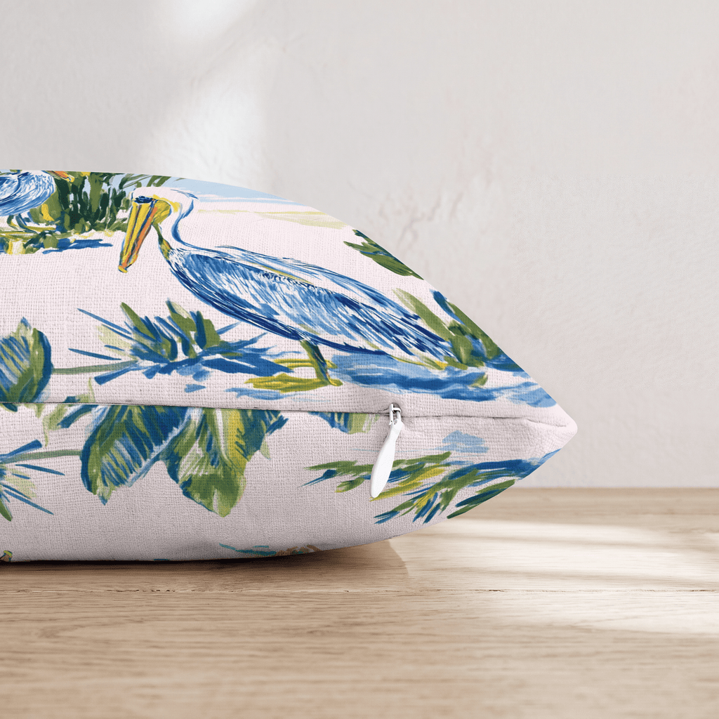 On the Dunes Throw Pillow - Hillcroft Home