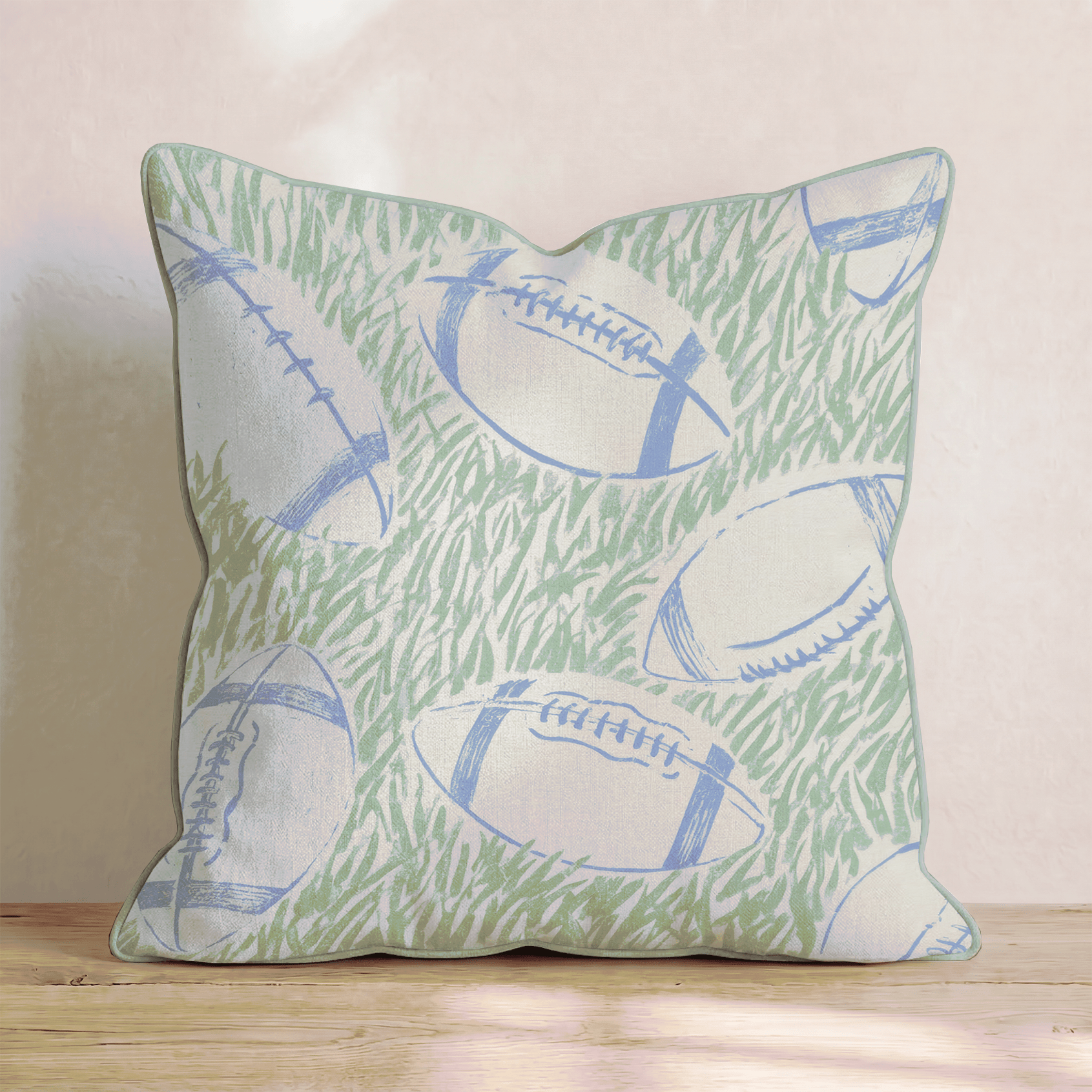 On the Field Throw Pillow - Hillcroft Home