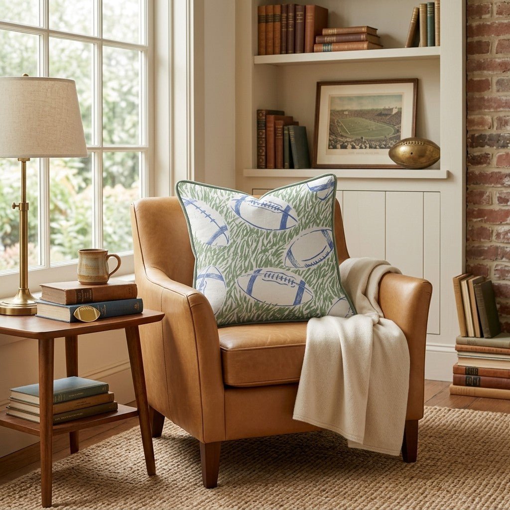On the Field Throw Pillow - Hillcroft Home