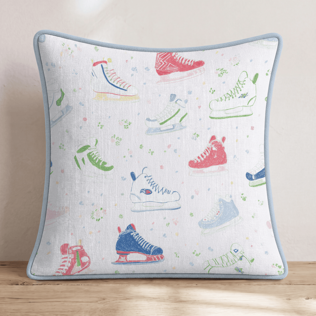 On the Ice Throw Pillow - Hillcroft Home